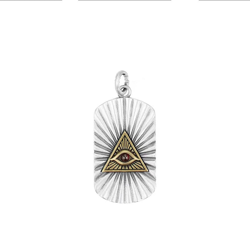 Wholesale All Seeing Eye Pendant Copper Necklaces